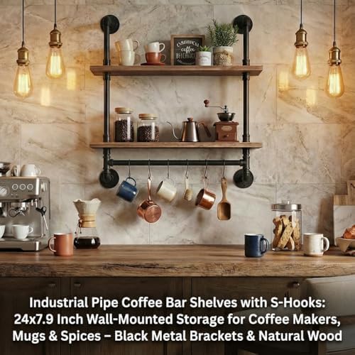 Industrial Pipe Shelving Bathroom Pipe Shelves with Towel Bar Over Toilet