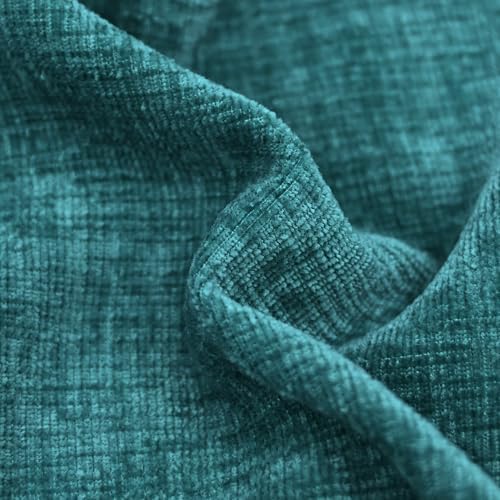 CaliTime Decorative Couch Throw Pillow Covers 18 X 18 Inches Teal