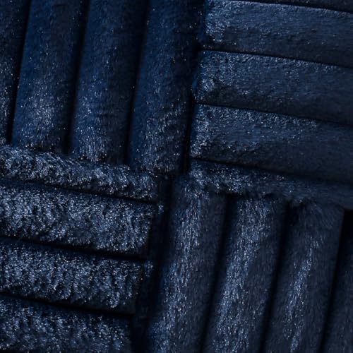 All Smiles Navy Blue Decorative Throw Pillow Covers 20x20 Set of 2