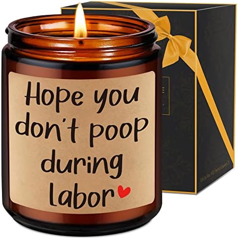 Fairy's Gift New Mom Candle for Women, Funny Baby Shower, Pregnancy Gifts