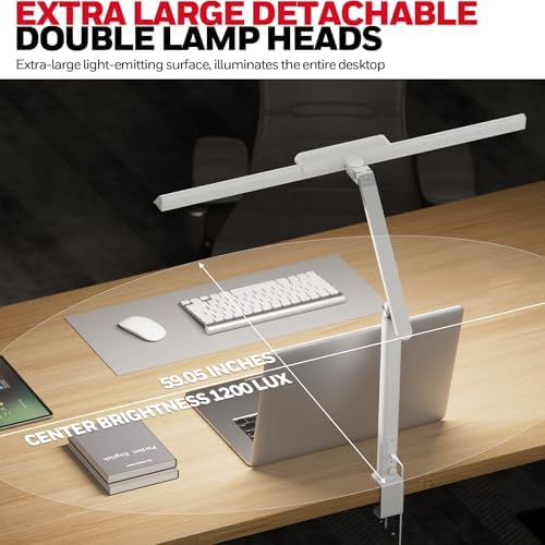 Honeywell HJ1 Sunturalux LED Clamp Desk Lamp 1200LM for Computer