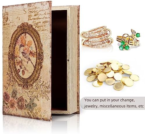 Decorative Book Box Vintage Style Fake Book