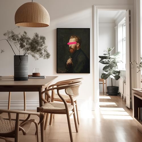 Poster Master Portrait of Vincent van Gogh Painting Print - Baroque Poster - Altered & Pop Art - Gift for Men & Women - Decor for Bedroom, Living Room or Office - 24x32 Unframed Wall Art