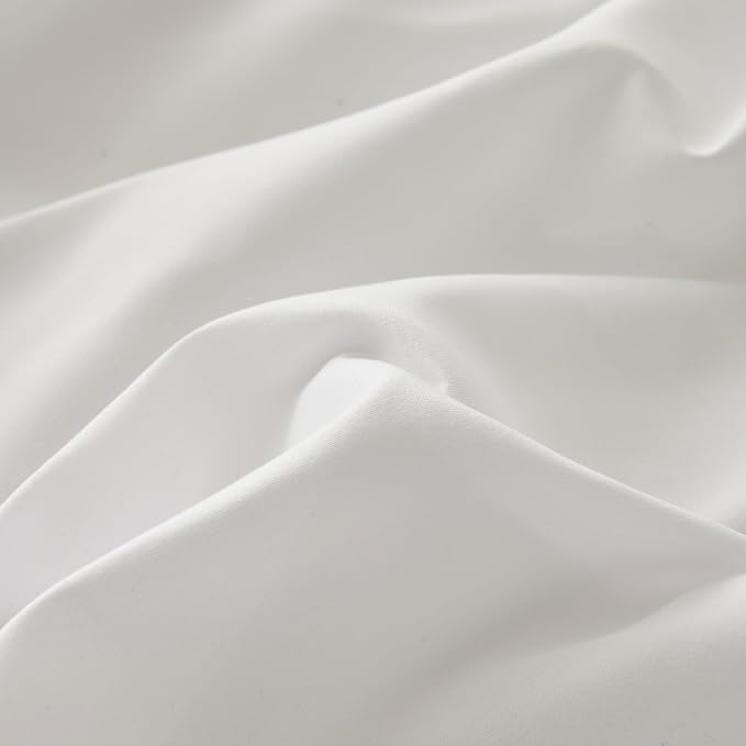 Bed Skirt Twin Size Ruffled Bed Skirt, 18'' Twin Dust Ruffle Bed Skirts | With Split Corners, Dust Ruffle with Platform, Microfiber, Breathable, Soft, Easy Fit, White