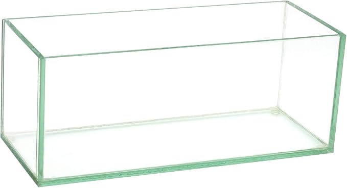 Royal Imports Glass Rectangle Vase for Centerpieces 4" Tall x10 Flower Vase | Glass Vases for Centerpieces for Tables, Home, Wedding & Events Decor, Storage, Vases for Flowers & Floral Arrangements