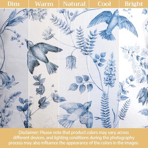 Maison d' Hermine Throw Pillow Covers 100% Cotton (18" x 18" - Pack of 1)
