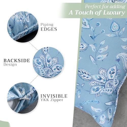 Maison d' Hermine Throw Pillow Covers 100% Cotton (20" x 20" - Pack of 1)