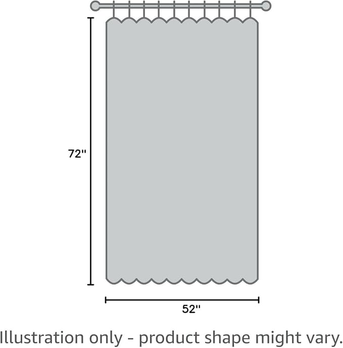 RYB HOME Linen Semi Sheer Curtains for Living Room, Light Filtering Half Privacy Window Curtains & Drapes for Bedroom, 2 Panels, Birch Brown, 52" W x 72" L