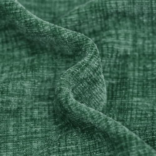 CaliTime Decorative Couch Throw Pillow Covers 16 X 16 Inches Dark Green