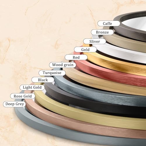 AOAOPQ Frame Wall Mirror Metal Aluminum Tempered Glass Mounted Circle Vanity Modern Minimalist Mirrors for Entryway Bathroom Washrooms Living Rooms 20 Inch Gold