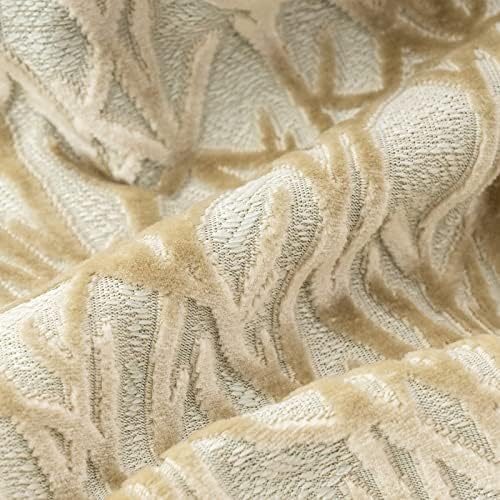 Yangest Beige Twigs Throw Pillow Cover Branches Velvet Cushion Case Neutral Pillowcase for Sofa Couch Bedroom Living Room Home Decor,18x18 Inch