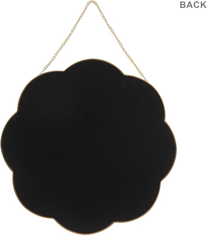 Hobby Lobby Decorative Hanging Wall Mirror (Gold Scalloped)
