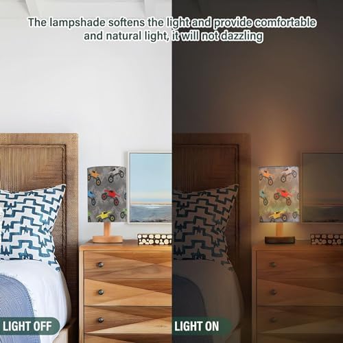 Monster Truck LED Table Lamp with USB Port
