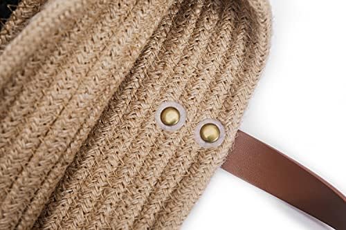 Wall Hanging Storage Basket, Woven Plant Holder for Organizing, 6.3” x 7"