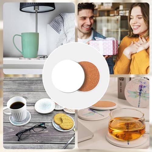 Bill Coasters for Drinks, Buffalo Ceramic Coasters Set of 6, Bill Gifts for Men Women Home Decor
