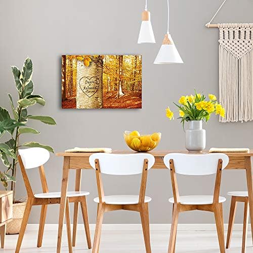 A&T Artwork Love Growing Personalized Canvas Prints Gift Couple's Names and the Special Date Gift for Anniversary,Valentine's day,Wedding. 24x16 inches