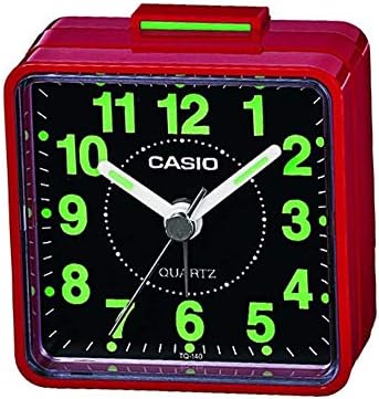 TQ140 Travel Alarm Clock - Red