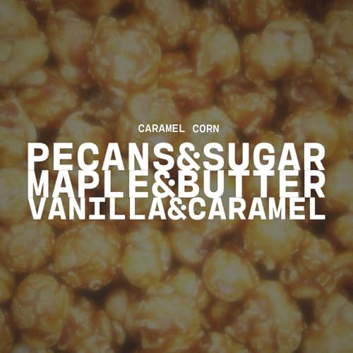 Milkhouse Caramel Corn Soy Candle, 13 oz Mason Jar, 70+ Hr Burn