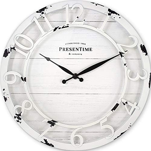 Presentime 13" Farmhouse Series Wall Clock