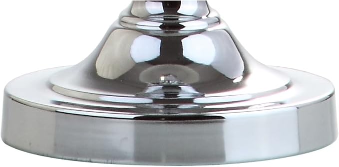 JONATHAN Y Emma 29.5" Clear Crystal Candlestick Table Lamp, Set of 2