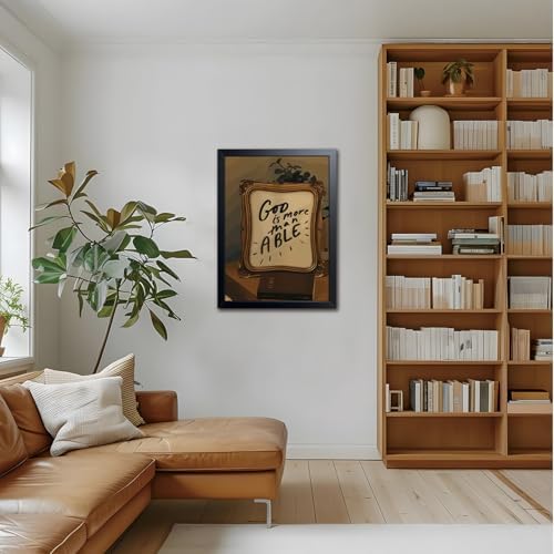 Wood Framed Christian Wall Art, Christian Inspirational Girl Room Wall Decor Picture, Jeremiah 29:11 Bible Verse Canvas Print Print Painting, for Living Room Bedroom Office 16x24 Inch