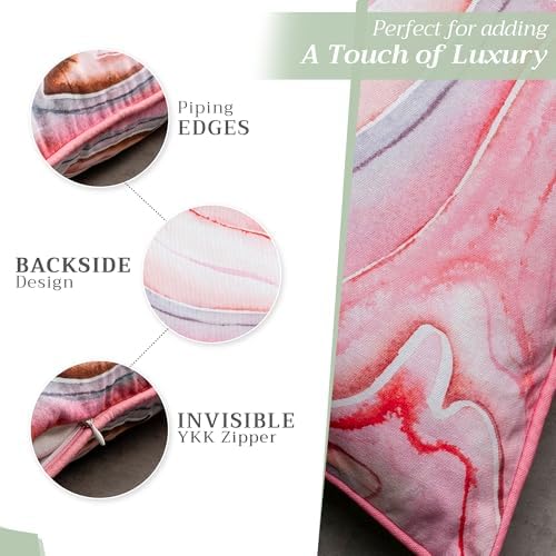 Maison d' Hermine Throw Pillow Covers 100% Cotton (18" x 18" - Pack of 1)