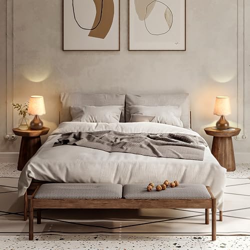 Ziqqeelam Wood Grain Small Table Lamp, Farmhouse Bedroom Lamps for Bedside Nightstand, Vintage Small Table Lamps for Small Spaces for Kitchen Counter, Home Office, Living Room, Kids Dorm, Bookshelf