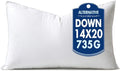 MIULEE 14x20 Inch Synthetic Down Alternative Pillow Insert | Decorative Throw Pillow 14 x 20 Inch Body Bed Sleeping Ultra Soft Fluffy Form for Sofa Couch Bed