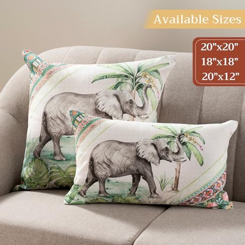 Maison d' Hermine Throw Pillow Covers 100% Cotton (18" x 18" - Pack of 1)