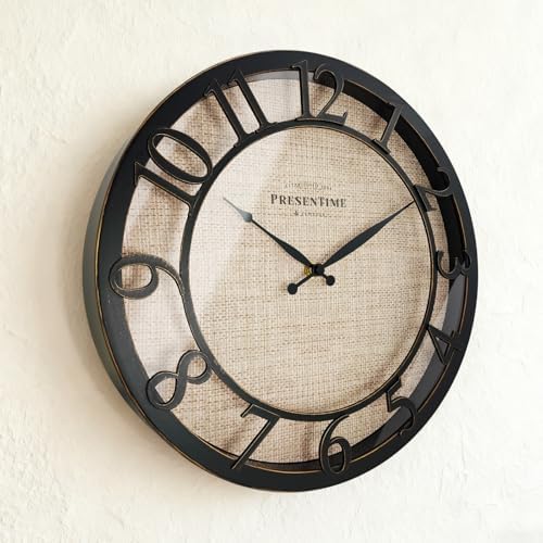 Presentime 13" Farmhouse Series Wall Clock