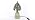 Tiffany Stained Glass Mushroom Table Lamp 12.5 Inch -Brownish Leaf