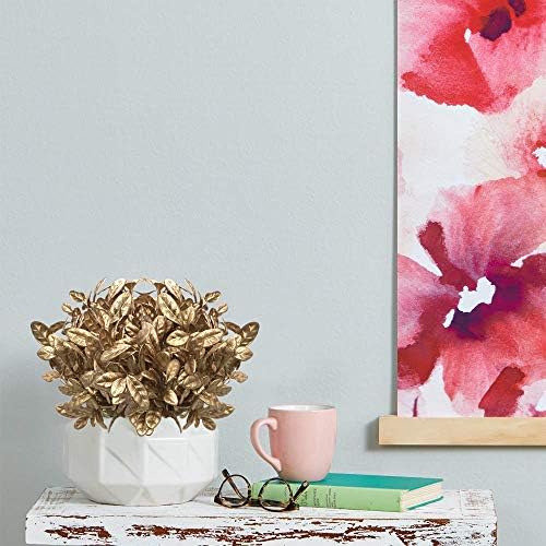 CATTREE Artificial Gold Plants Flower Fake Golden Leaves Home Decor 4 Pack