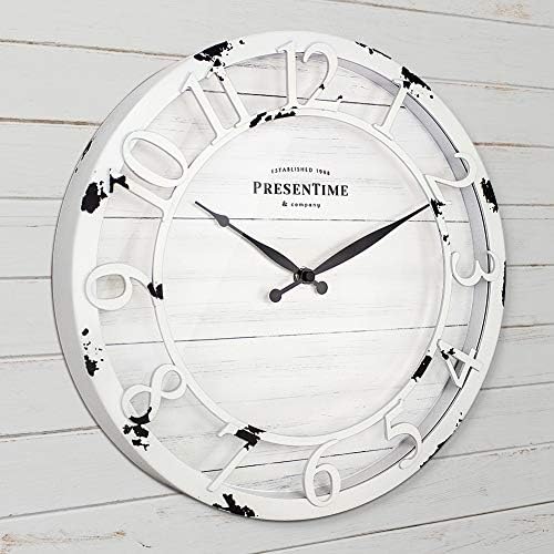 Presentime 13" Farmhouse Series Wall Clock