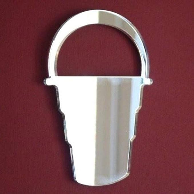 Super Cool Creations Bucket Mirror, 4.7 Inch