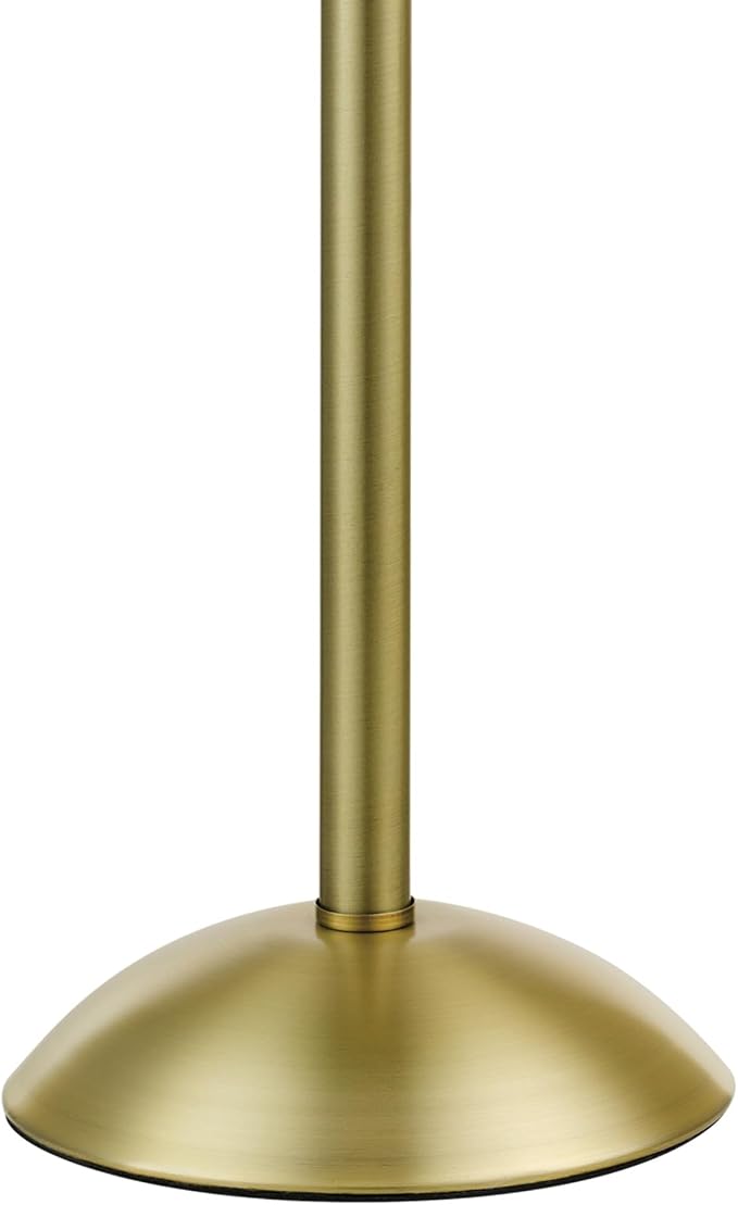 Novogratz x Globe 21" 2-Light Matte Brass Table Lamp