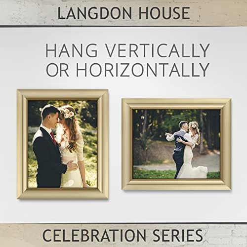 Langdon House 8x10 Picture Frames - Gold, 3 Pack - Celebration Collection