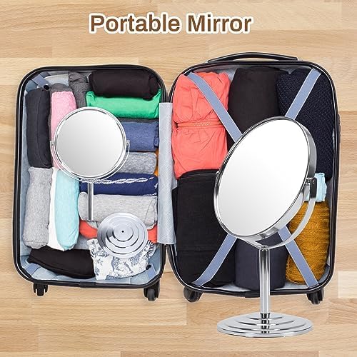 1X 3X Magnifying Makeup Mirror Vanity Mirror for Tabletop