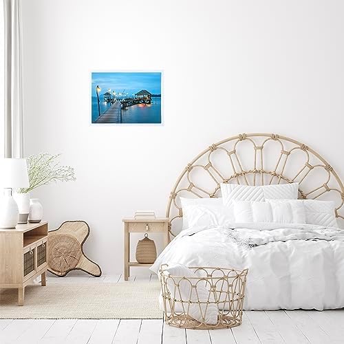 JCJMY 10x14 Picture Frame Set of 6 for 30 x 40cm Diamond Painting Art, Wall Mounting Horizontally or Vertically, 10 x 14 Wall Gallery Poster Photo Frame with Shatter Resistant Plexiglass,6 Pack, White