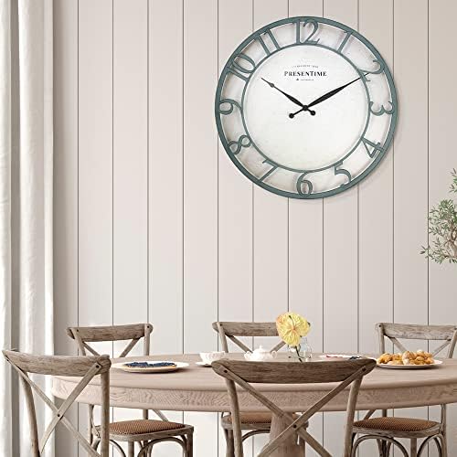 Presentime 21" Farmhouse Series Wall Clock