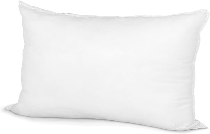 Hometex Throw Pillow Insert 14" x 24" Polyester Filled Standard Cover