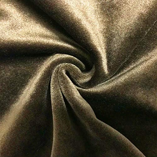 Home Brilliant Pillow Covers 18x18 Velvet Decorative Throw Pillows for Sofa Couch Bench, Set of 2, 18 x 18, Brown Inches(30x50cm), Brown
