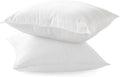 Elegant Comfort Set of 2 Throw Pillow Inserts with Poly-Cotton Shell Siliconized Fiber Filling - Sofa Bed and Couch Pillows - Indoor Decorative Pillows 22 x 22 Inch, Pack of 2