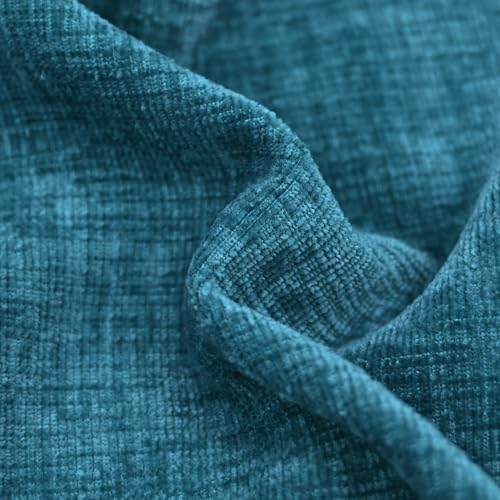 CaliTime Decorative Couch Throw Pillow Covers 16 X 16 Inches Ocean Blue