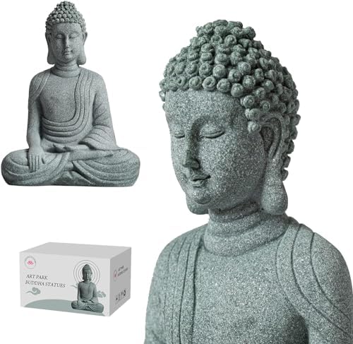 Little Buddah Statue for Home Indoor Aquarium,Meditation Sitting Buddha
