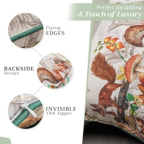 Maison d' Hermine Throw Pillow Covers 100% Cotton (12" x 20" - Pack of 1)