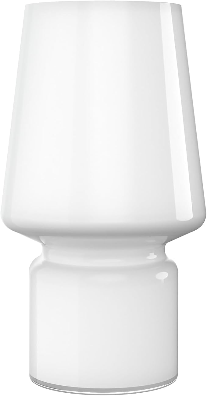 Mushroom Lamp,Mother's Day Gifts,Small Table Lamp,Cute Nightstand Kitchen Mini Lamp,Glass Table Lamp,Suitable for Bedrooms, Kitchens, Living Rooms, Bedside, Girl Gifts（White）