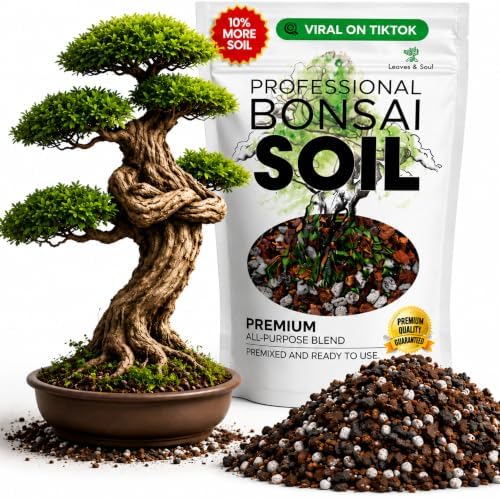 Professional Bonsai Soil Mix 2.2 Qt Potting Soil for Bonsai
