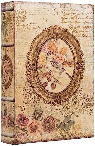 Decorative Book Box Vintage Style Fake Book