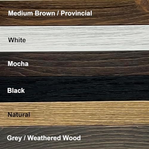 joelsantiques 36 inch Wooden Floating Shelves for Wall - 36x6x2 in, High End Solid Natural Wood, Heavy Duty Bracket, Wall Mounted for Bathroom, Living Room, Bedroom, Office Floating Storage - Beige