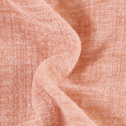 CaliTime Decorative Couch Throw Pillow Covers 26 X 26 Inches Dusty Pink